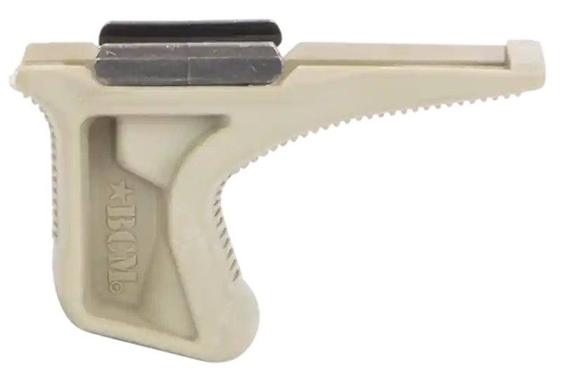 BCM Gunfighter Kinesthetic Angled Grip Polymer With Flat Dark Earth Textured Finish for Picatinny Rail