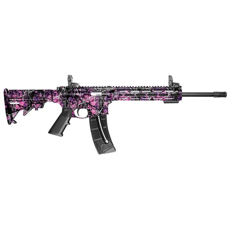 Smith & Wesson M&P 15 Sport 22 LR Rifle 16.50" 25+1 Muddy Girl Camo MS