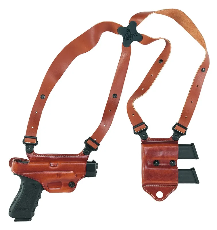 Galco Miami Classic II Shoulder System Tan Leather 1911 RH