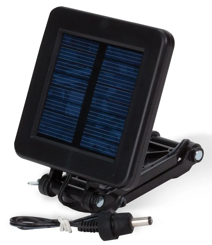 Moultrie Deluxe Solar Panel Fits Moultrie Feeder Pre 2007 6 Volt Black