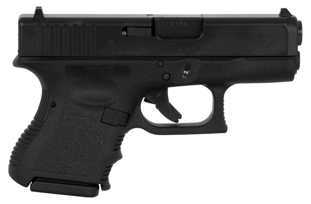 Glock G26 Gen3 Subcompact 9mm Luger 3.43" 10+1 Black Finish