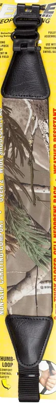 Outdoor Connection Elite Sling with 1" Brute E-Z Detach Swivels 2" W Adjustable Realtree APG Neoprene for Rifle/Shotgun