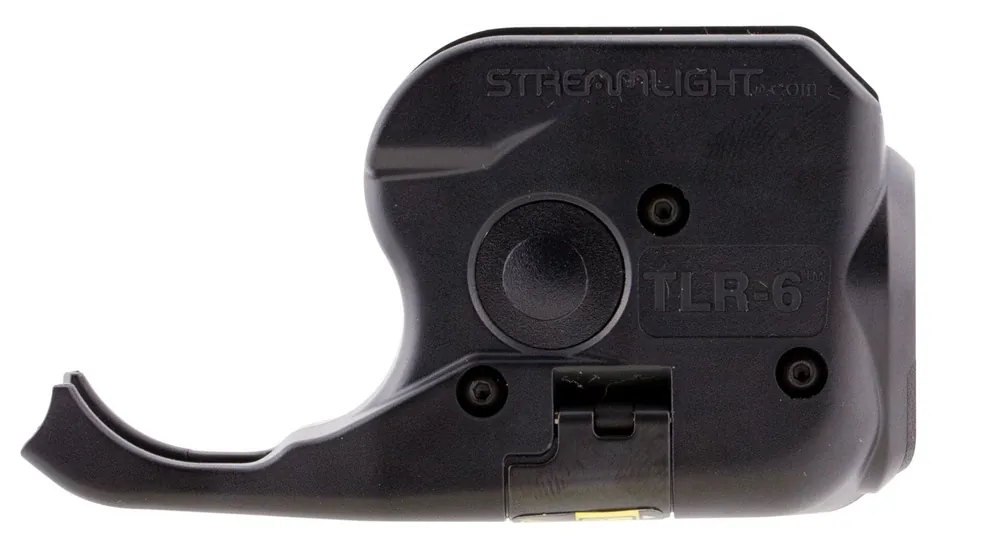 Streamlight TLR-6 Weapon Light w/Laser Sig P238/P938 For Handgun 100 Lumens Output White LED Light Red Laser 89 Meters Beam Picatinny Rail Mount Black Polymer