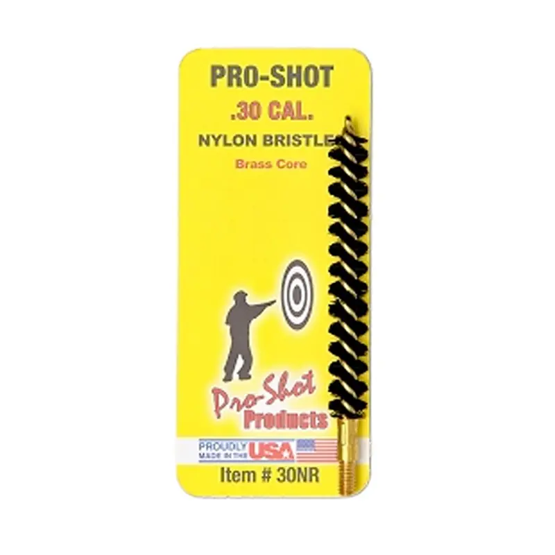 Pro-Shot Bore Brush Barrel Cleaning Tool 30 Cal Brass/Nylon