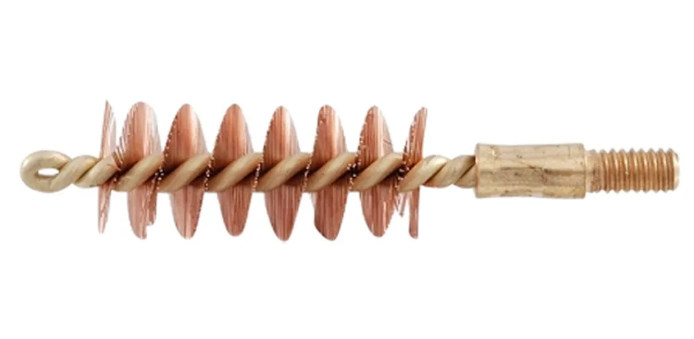 Pro-Shot Bore Brush 45 Cal Pistol Firearm 8-32 Thread Brass 1.75" Long Bronze Bristles"