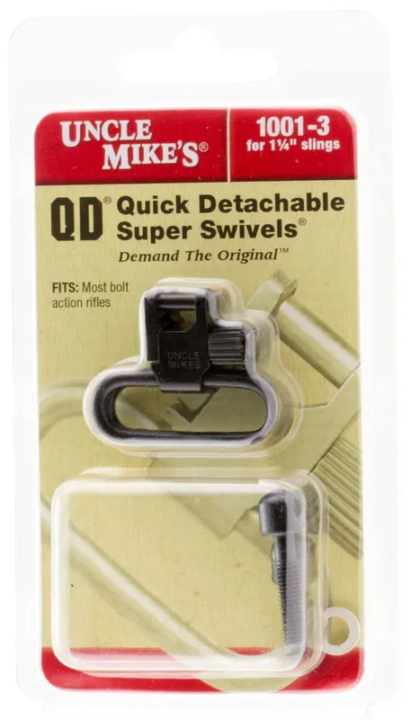 Uncle Mike‘s Super Swivel Black 1.25" Quick Detach Rifle