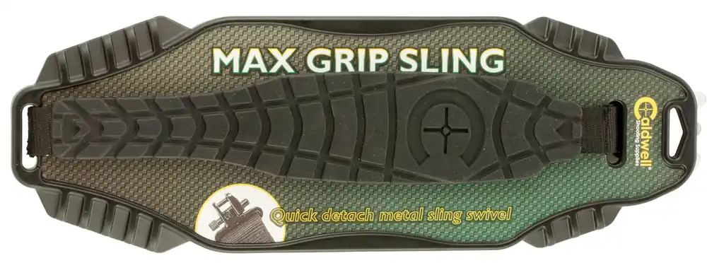Caldwell Max Grip Sling with Black Finish, 20"-41" OAL, 2.75" W & Adjustable Design for Rifles