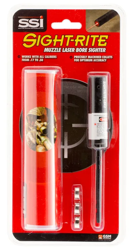 SME Sight-Rite, Muzzle Laser Bore Sight, .17-.50 Cal, Metal