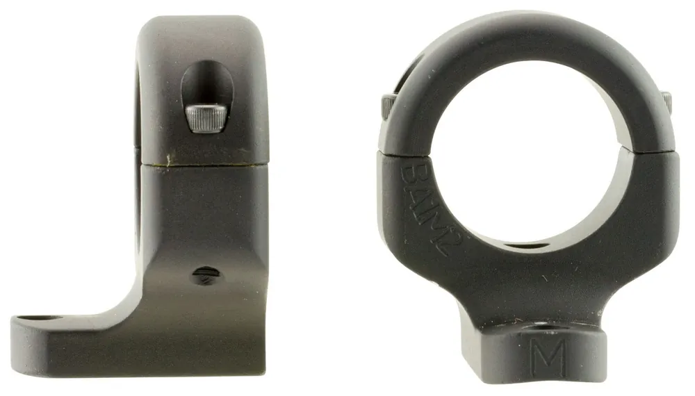 DNZ Game Reaper 2 Scope Mount/Ring Combo For Rifle Browning X-Bolt 1" Tube High Rings 1.19" Mount Height Matte Black Aluminum