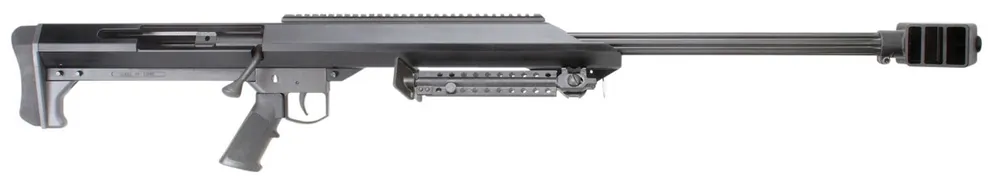 Barrett M99 Single Shot Bolt Action Rifle .50BMG 29" Fluted Barrel Muzzle Brake Aluminum Receiver Pic Rail Bi-Pod Black 13305