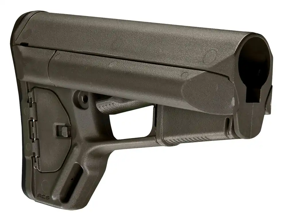 Magpul ACS Carbine Stock OD Green Synthetic for AR-15, M16, M4 with Mil-Spec Tube (Tube Not Included)