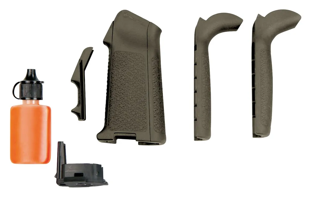 Magpul MIAD Type 1 Gen 1.1 Grip Kit Polymer Textured OD Green for AR Platform