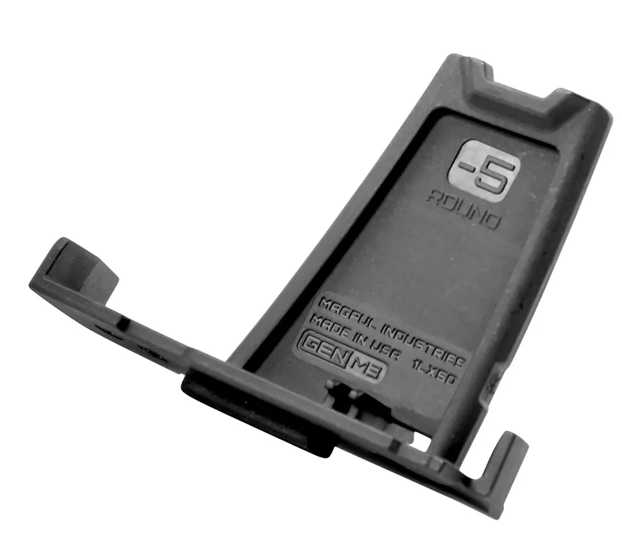 Magpul PMAG Minus Limiter Polymer Black & Limits 5rds Less for 10,20,25 Round 7.62x51mm