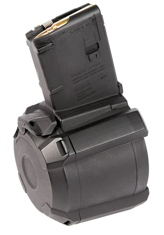 Magpul PMAG D-60 GEN M3 Black Drum 60rd 223 Rem, 5.56x45mm