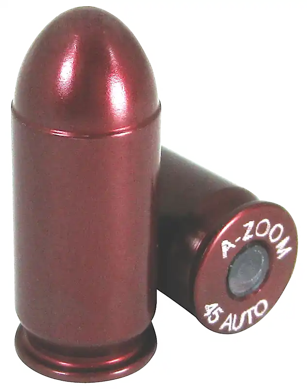 A-Zoom Pistol Precision Dummy Rounds 45 ACP 5 Pack