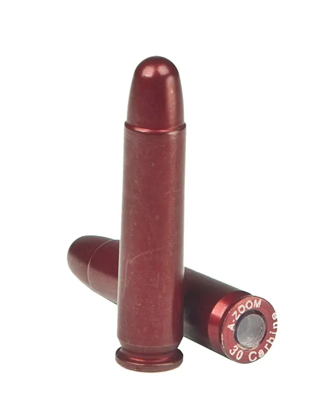 A-Zoom Rifle Snap Cap 30 Carbine Aluminum 2/Pack
