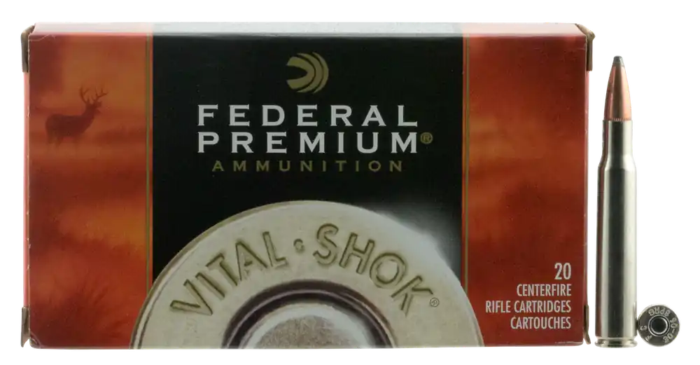 Federal Premium 30-06 Springfield 165 gr Nosler Partition (NP) 20 Bx