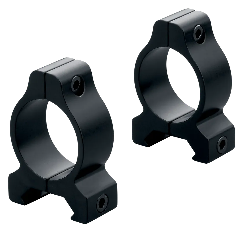 Leupold 56533 Rifleman Rimfire Scope Ring Set For Rifle Weaver Medium 1" Tube Matte Black Aluminum