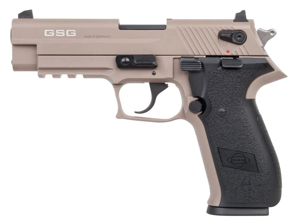 GSG FireFly 22 LR Caliber 4" Barrel, 10+1, Tan Finish