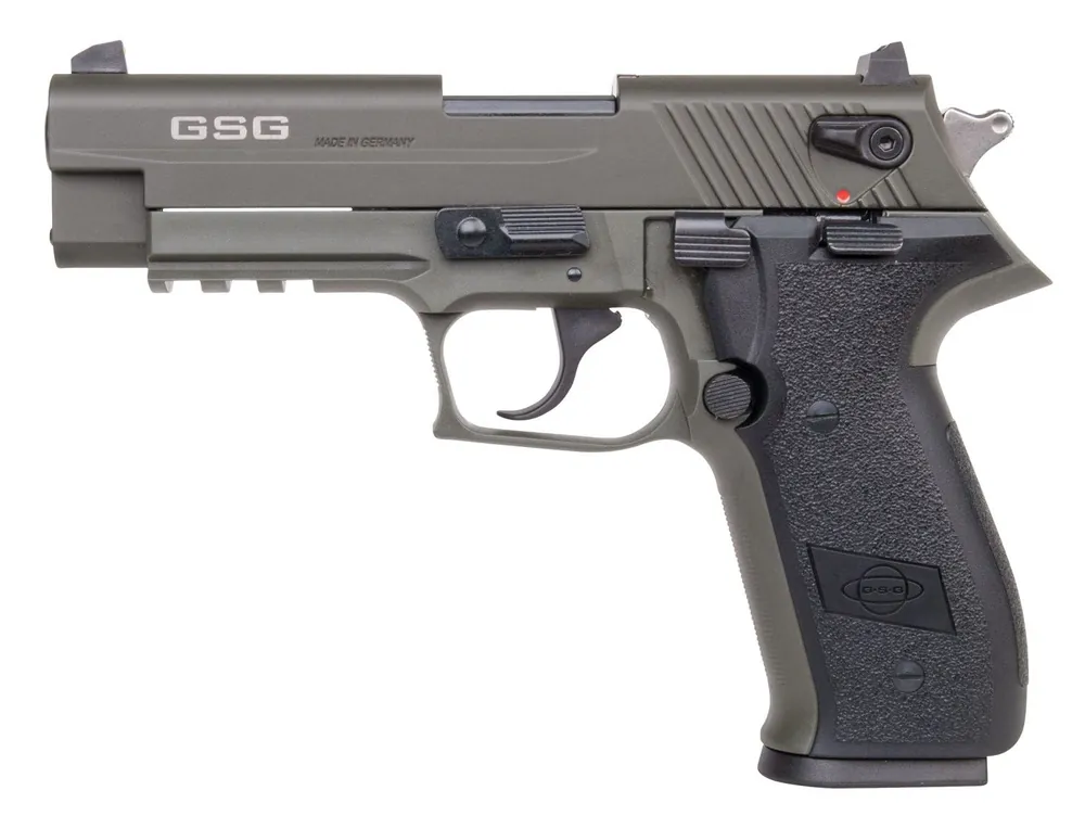 GSG FireFly 22 LR Caliber 4" Barrel, 10+1, Green Finish GERG2210FFG
