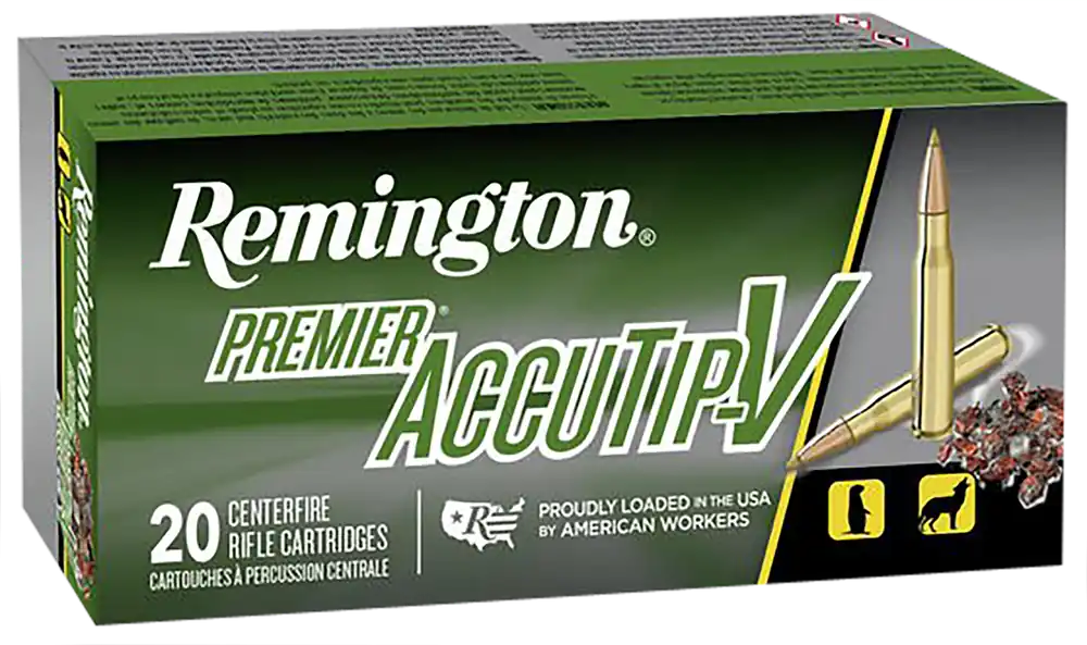 Remington Ammunition Premier 204 Ruger 32 gr AccuTip-V 20 Bx