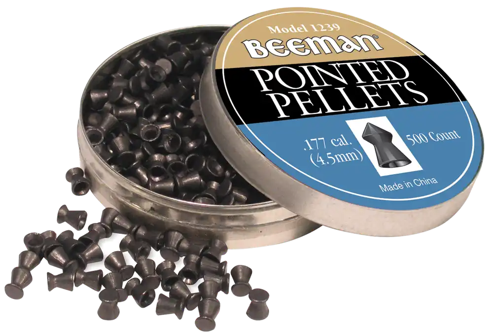Beeman 1239 Pointed Pellets .177 Pellet Pointed 500 Per Tin
