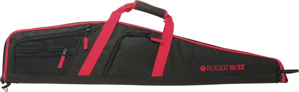 Ruger Flagstaff Ruger 10/22 Rifle Case 40 Black Endura with Red Ruger Logo"