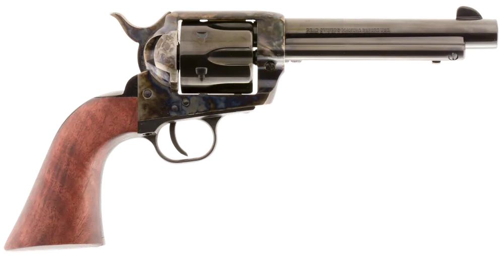 Traditions SAT73048 1873 Froniter 357 Mag 6rd 5.50" Blued Cylinder & Barrel Color Case Hardened Steel Frame Walnut Grip