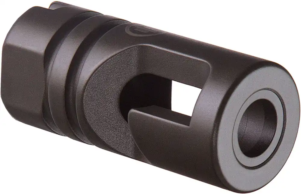 Primary Weapons JTAC 47 Compensator Black 4140 Steel with M14x1 LH Threads, 2.20" OAL & .900" Diameter for 7.62x39mm, 5.45x39mm AR-Platform