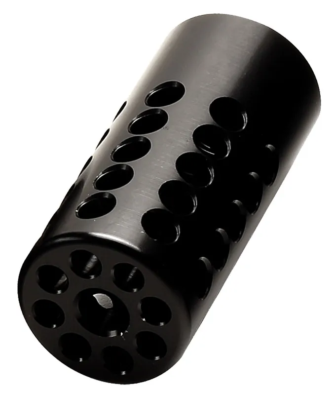 Tactical Solutions Pac-Lite Compensator Black Matte Aluminum with 1/2"-28 tpi Threads for 22 LR Ruger Mark I, III, IV, II