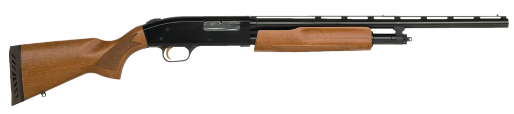 Mossberg 57110 505 20 Gauge with 20" Barrel, 3" Chamber, 4+1 Capacity, Blued Metal Finish & Hardwood Stock Right Hand (Youth) Includes Accu-Set Chokes
