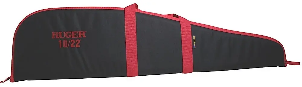 Ruger Embroidered Rifle Case 40 Black Endura with Red Ruger Logo