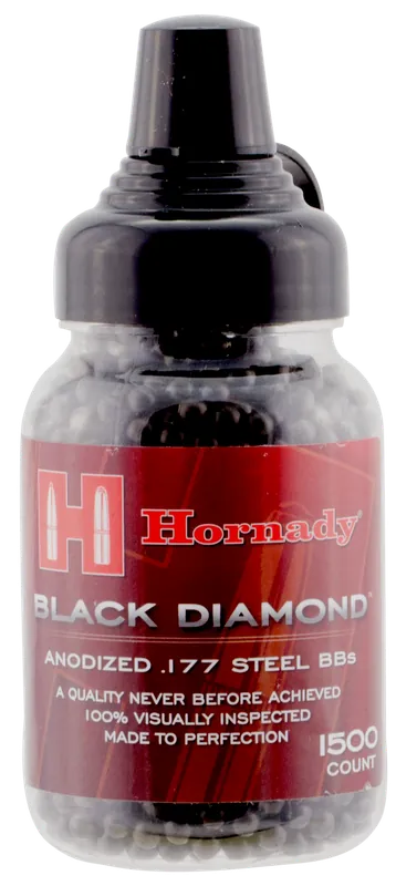 Umarex USA 2211056 Hornady Black Diamond .177 BB Steel 1500 Per Bottle