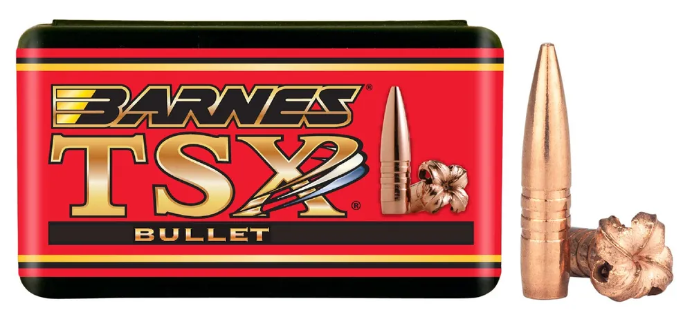 Barnes Bullets TSX 6.5mm .264 120 GR TSX Boat-Tail 50 Per Box