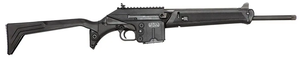 Kel-Tec SU-16 Sport Utility Carbine 5.56 NATO 16" 10+1 Chrome-lined Barrel Polymer Rec Underfolding Stock Rail Black SU16CBLK
