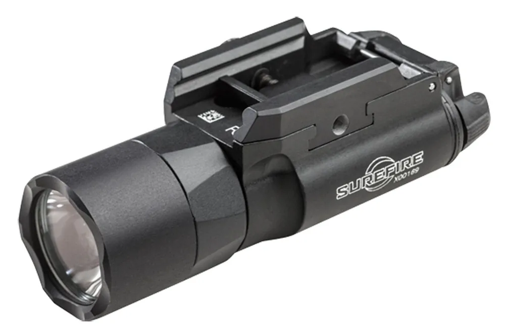 SureFire X300U-B Weapon Light 1000 Lumens Output White LED Light 213 Meters Beam Picatinny/Weaver/Glock Rails Mount Black Anodized Aluminum