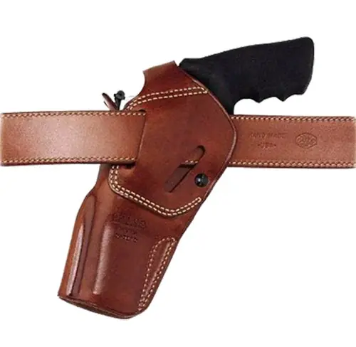 Galco DAO Tan Leather Belt S&W N Frame RH