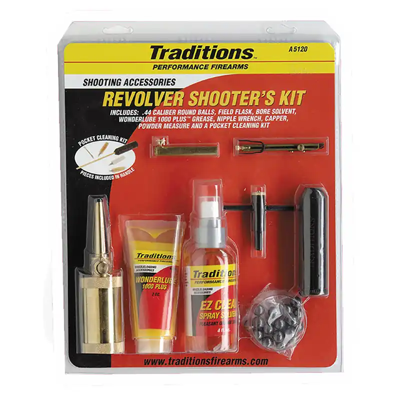 Traditions Sportsmans Kit 44 Cal Revolver