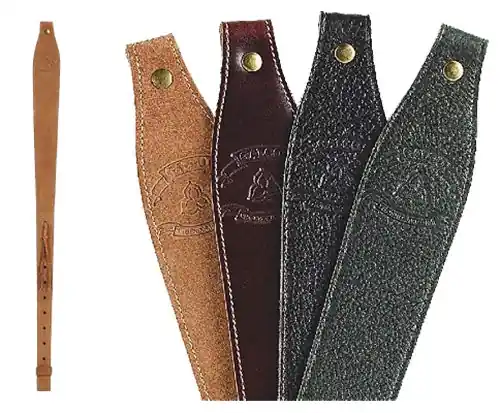 Galco Tapered Sling 2" W x 29"-42" L Adjustable Cordovan Brown Leather for Rifle/Shotgun