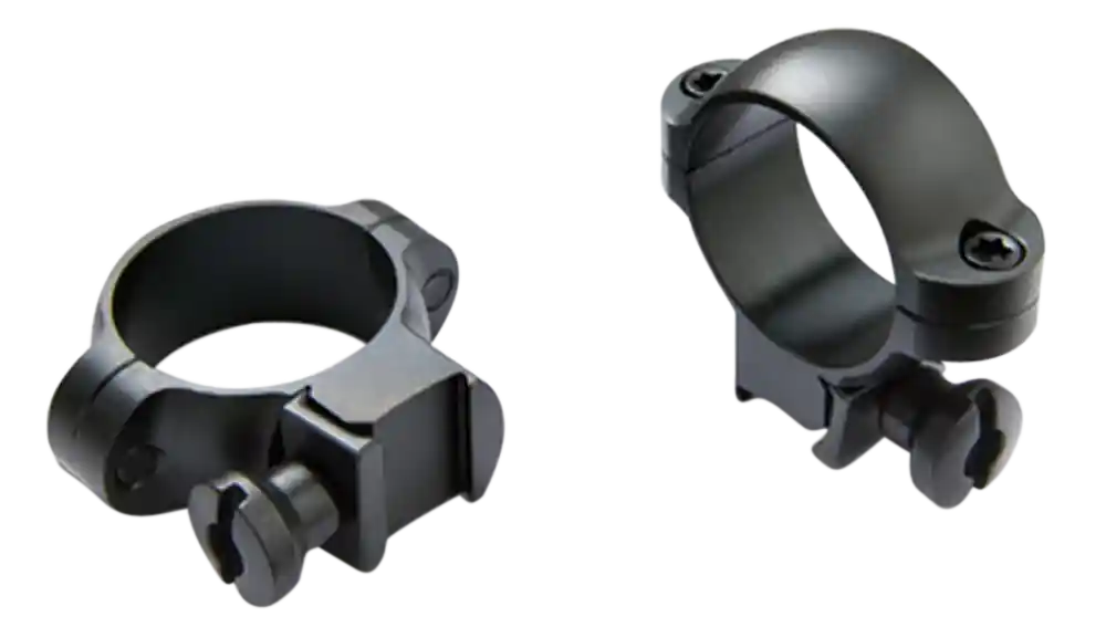 Burris 420076 Rimfire/Airgun Scope Ring Set .22" Grooved Receiver High 1" Tube Matte Black Steel