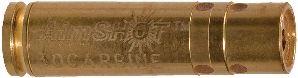 Aimshot Laser Boresighter, 640 nm, 30 Carbine, Brass, LR41 (3)