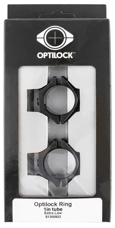 Tikka Opti-Lock Scope Ring Set For Rifle Sako/Tikka Opti-Lock Base High 1" Tube Blued Steel