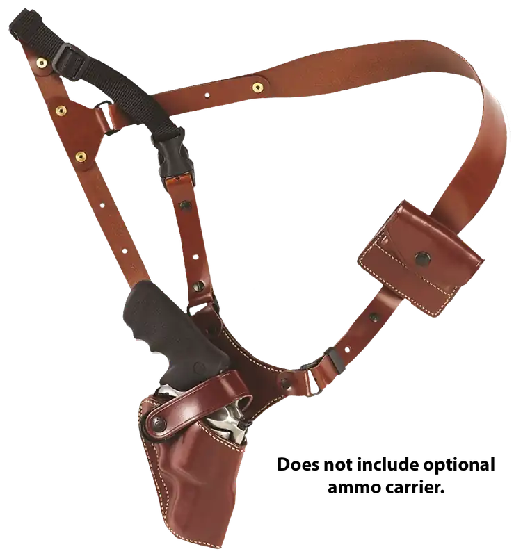 Galco Great Alaskan Shoulder System Tan Leather Shoulder 4" S&W X Frame RH
