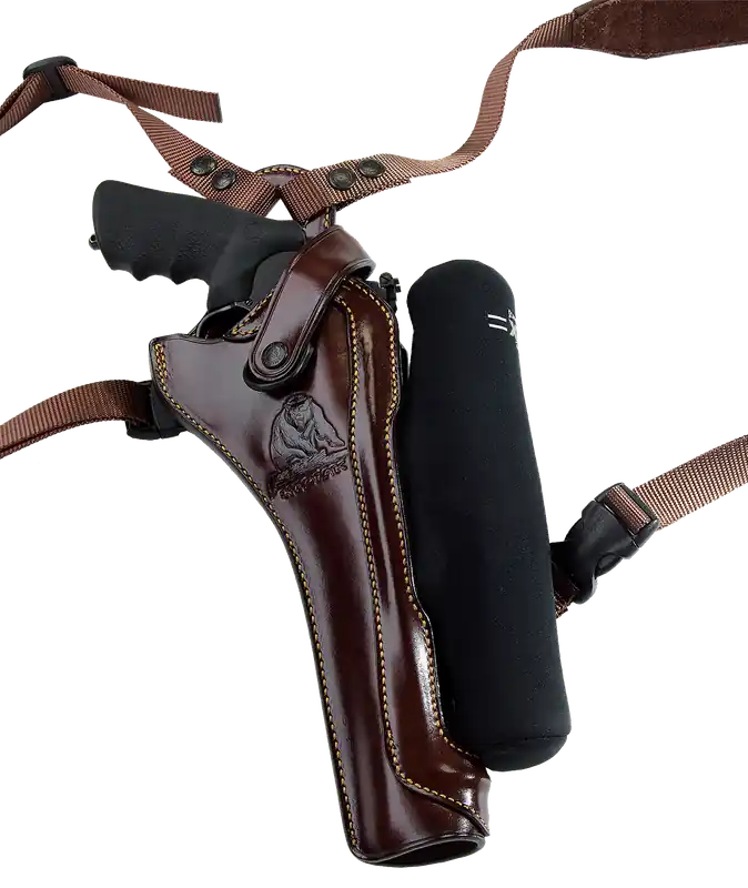 Galco Kodiak Hunter Shoulder System S&W X Frame Steerhide Havana