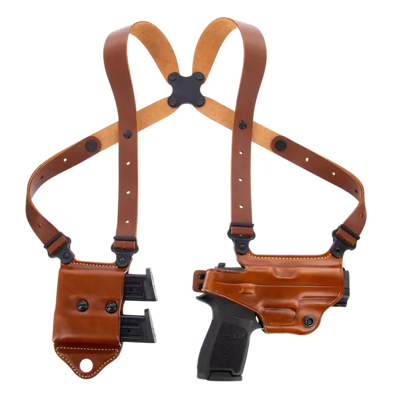 Galco Miami Classic II Shoulder System Sig P226/P228/P229 Steerhide Tan