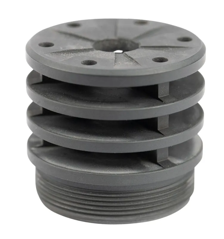 SilencerCo Bravo Anchor Brake 458 Caliber Black Aluminum