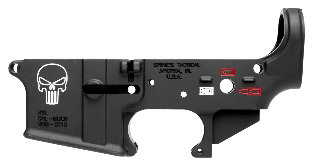 Spikes Tactical Punisher Stripped Lower Receiver for AR-15
