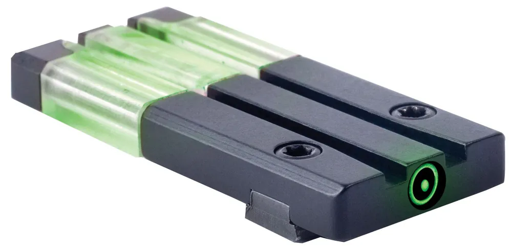 Meprolight USA Mepro FT Bullseye Rear Sight Fixed Tritium/Fiber Optic Green Black Frame for Springfield XD, XD-M with 4-5" Barrels