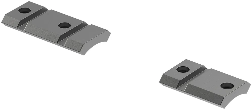 Leupold QRW Base Set Matte Black Savage 110/10 with Round Receiver Quick Release Steel Rifle
