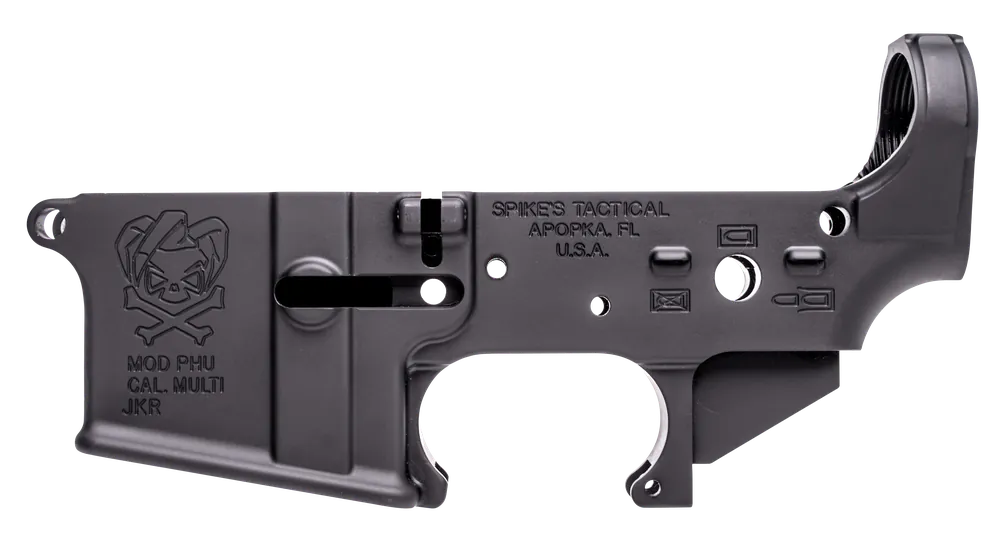 Spikes PHU Joker Stripped Lower Receiver for AR-15 STLS024